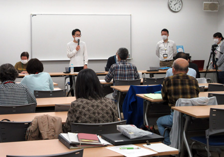 大学祭実行委員会の様子